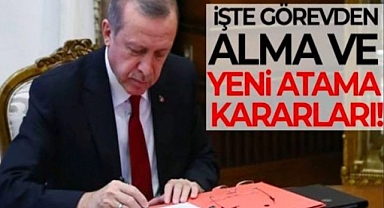 23 Şubat 2024 tarihli atama ve görevden alma kararları