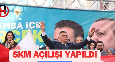 ÇARŞAMBA'DA AK PARTİ COŞKUSU
