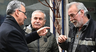 İhsan Kurnaz'a pazarcı esnafından tam destek