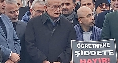 ÖĞRETMENE UZANAN ELLER KIRILSIN!