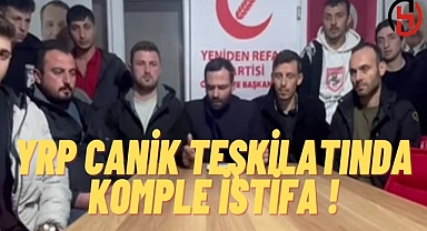 Yeniden Refah Partisi Canik İlçe Teşkilatı komple istifa etti