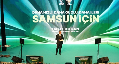 HALİT DOĞAN’DAN İNSAN ODAKLI PROJELER HALİT DOĞAN: “DAHA İLERİ BİR SAMSUN SÖZÜ VERİYORUZ”
