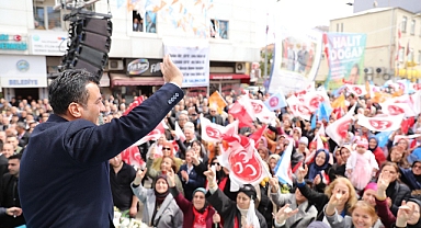 Halit Doğan Salıpazarı'nda Konuştu: Samsun Bize Emanet