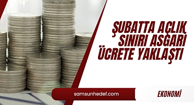 Şubatta açlık sınırı asgari ücrete yaklaştı