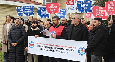 Toplu Sözleşme Kararına Uyulsun, Verilen Sözler Tutulsun!