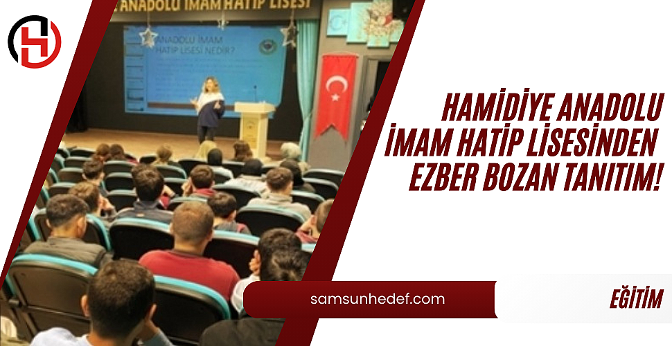 Hamidiye Anadolu İmam hatip lisesinden ezber bozan tanıtım!