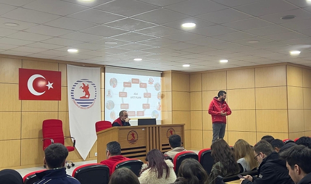 OMÜ Eğitim Fakültesi'nde Kızılay'dan Kan Bağışçısı Bilgilendirme ve Afet Eğitimi